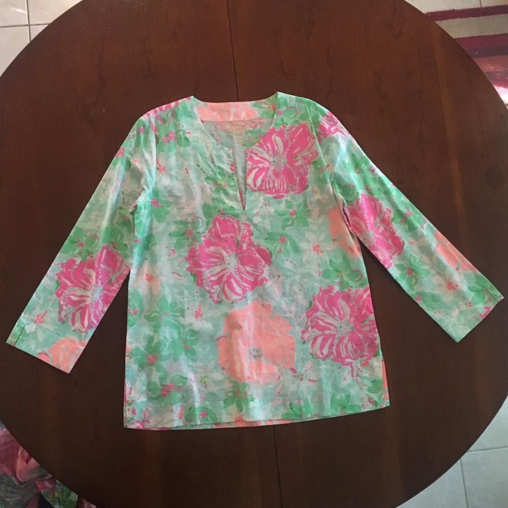 NWT Lilly Pulitzer Amelia Island Tunic size Small